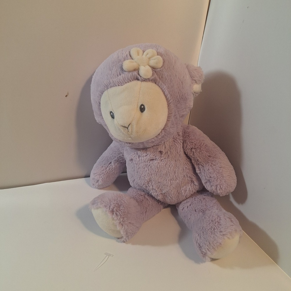 Baby Gund Lilac Lamb Agneau Corderito Plush Soft Stuffed Animal